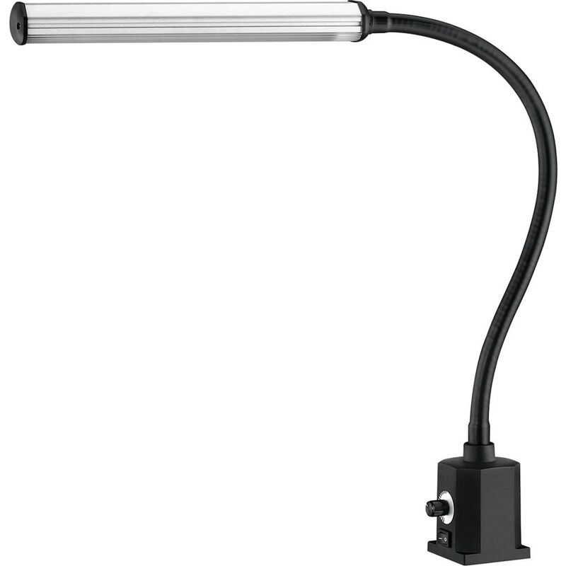 Neutrale Produktlinie - Lampe pour poste de travail avec led couleur aluminium/ noir 1 pcs