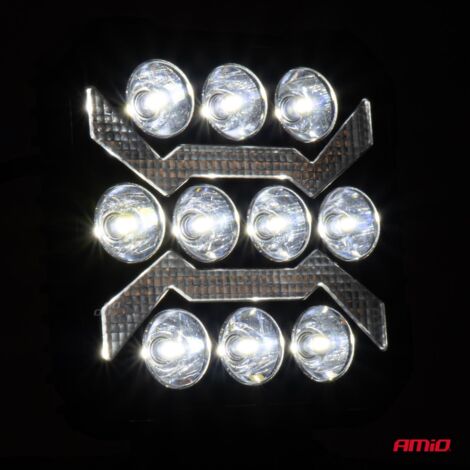 Lampe de travail à LED AWL68 54 W 6 500 K 10 000 lm 12 V 24 V AMIO-04209