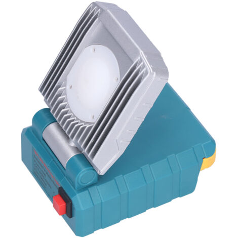 Lampe de travail LED 10W portable pour batterie Milwaukee 14V/18V, éclairage puissant et rechargeable.