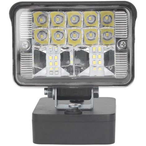 Lampe de travail LED 11 à 15W 1000 1200LM, lampe sans fil pour Einhell Power X Change Series, batterie au Lithium 18V