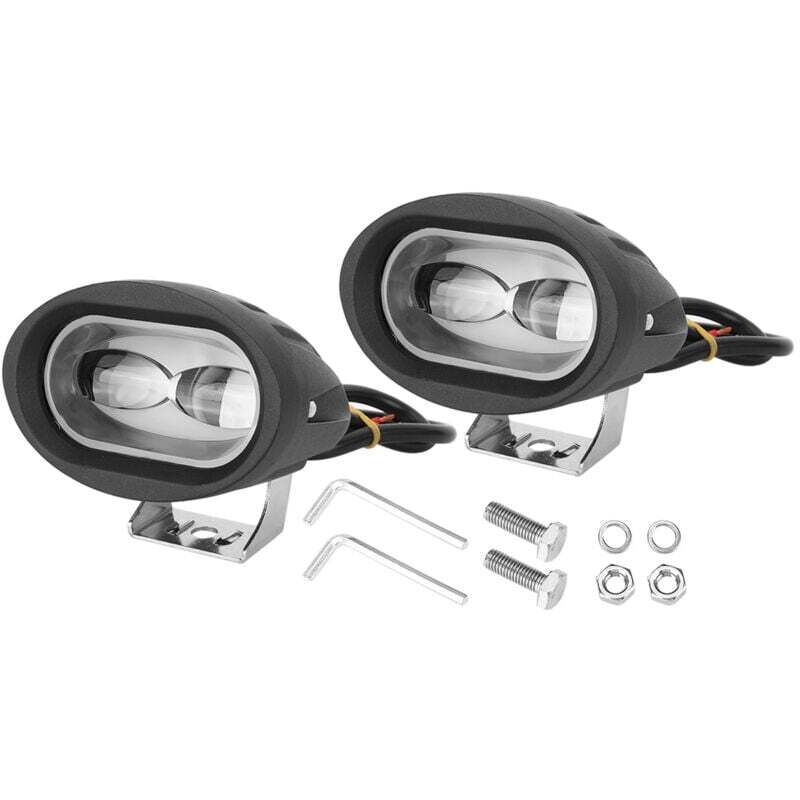 Debuns - Lampe de travail led automatique pour véhicule, lampe de conduite IP67 étanche pour lentille 6D 20 W,de