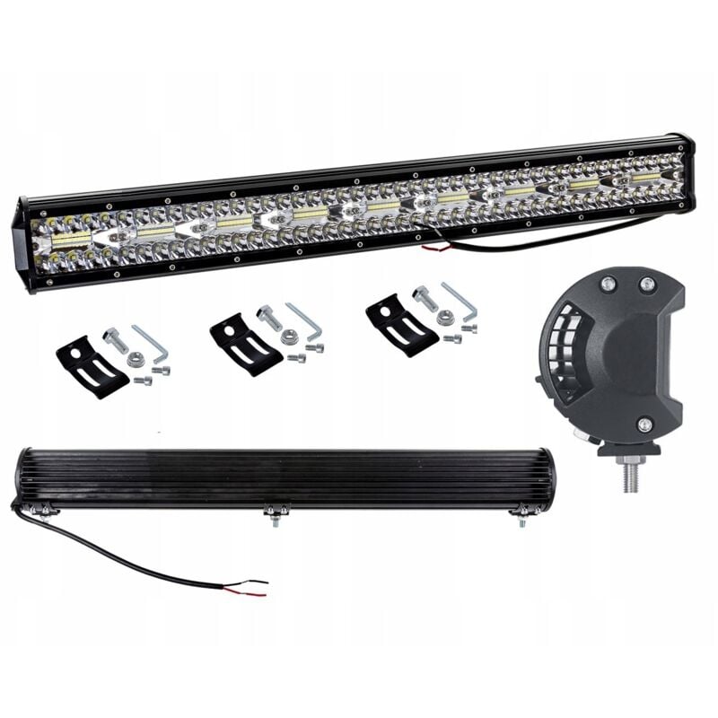 LAMPE DE TRAVAIL LED BARRE PANNEAU 65 cm 540W 12 24V CREE FAR-RANGE QUAD