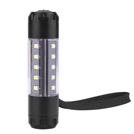 Lampe de travail LED COB Lampe de camping d'urgence avec crochet de suspension