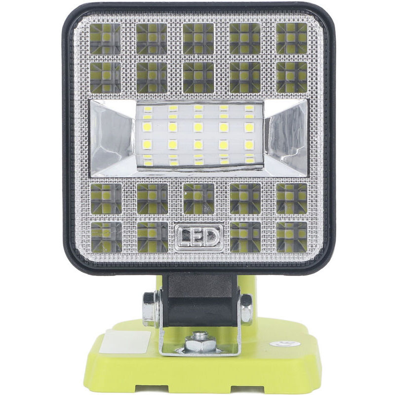 Lampe de travail LED projecteur 1800 lm pour Ryobi P189 P190 PBP002 PBP003 RB18L50 BPL1820 batterie lithium 18 V 144 V