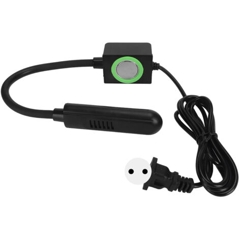 Lampe de travail magnétique flexible avec base aimantée et interrupteur rotatif, pour machine à coudre et tour, 110-240V prise EU.