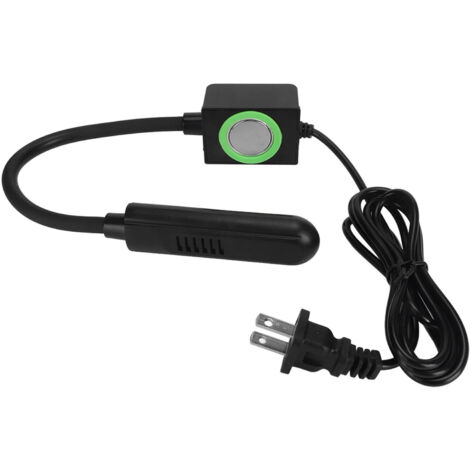 Lampe de travail magnétique flexible avec base aimantée et interrupteur rotatif, pour machine à coudre et tour, 110-240V prise US