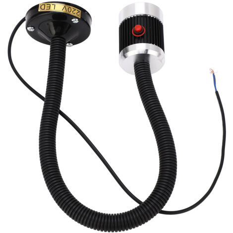 Lampe de travail magnétique LED 5W pour fraiseuse CNC, flexible et puissante