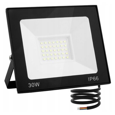 LAMPE DE TRAVAIL PROJECTEUR HALOGÈNE PROJECTEUR LED ÉTANCHE 30W
