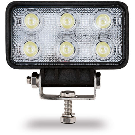 Lampe de travail rectangulaire, 6 LEDs, 18W, 10-30V, 1200 lm  Goodyear 36515