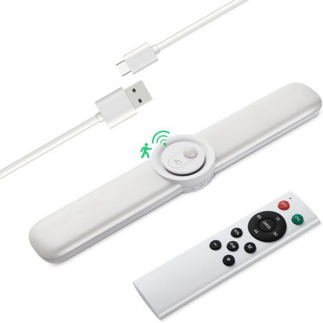 Lampe de veilleuse créative à LED avec capteur de mouvement, télécommande, adaptée aux bébés et aux mamans, pour chambre à coucher, placards, USB, batterie 1600 mAh deng ALOVEZ