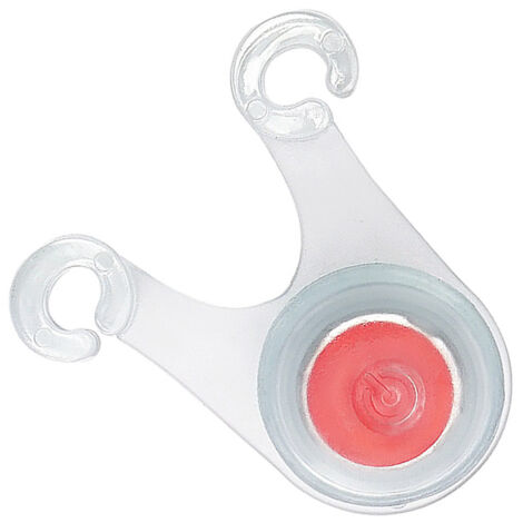 Lampe de vélo LED rouge, éclairage de sécurité pour camping, décoration extérieure et lanterne d'alerte.