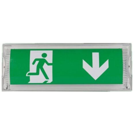 Lampe d'éclairage de secours LED – Batterie 3h – IP65 – Panneau de sortie lumineux – Pour hôtels, bars, restaurants, écoles