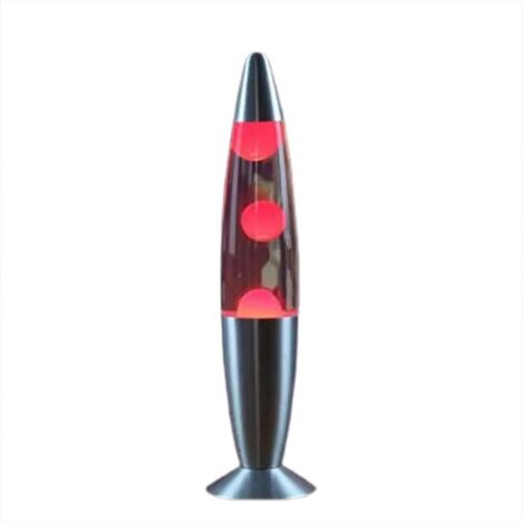 Lampe décorative à effet volcanique en aluminium et verre trempé - Modèle chic avec éclairage nocturne bleu/rouge/orange/vert - Édition spéciale cadeau