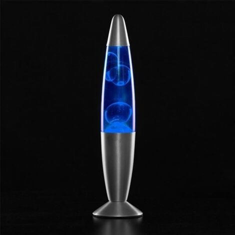 Lampe décorative à lave Bleu - Chookar