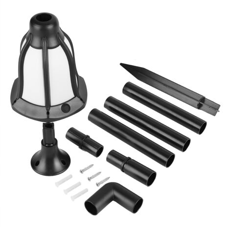 Lampe décorative d'éclairage extérieur pour jardin et pelouse à énergie solaire RGB