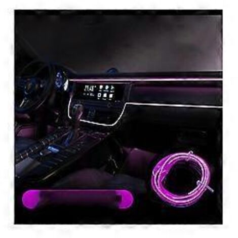 Lampe décorative latérale pour véhicule General Motors, lampe d'ambiance intérieure, lampe d'ambiance à lumière froide intérieure, allume-cigare 3M, violet