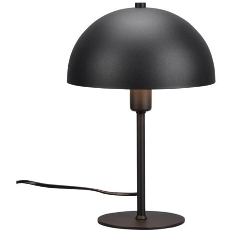 Lampe design, Lampe à poser ∅ 20 cm Nola Noir en Metal, TRIO