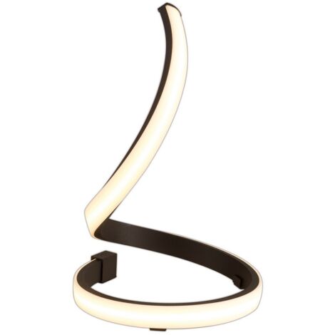 Lampe design, Lampe à poser Nur Mantra Marron en Metal, MANTRA
