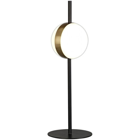 Lampe design, Lampe de table design Cuba par Mantra Noir en Metal, MANTRA