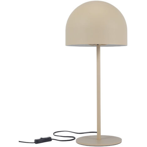 Lampe design, Lampe de table FRES, Beige Beige en Metal, BOITE A DESIGN