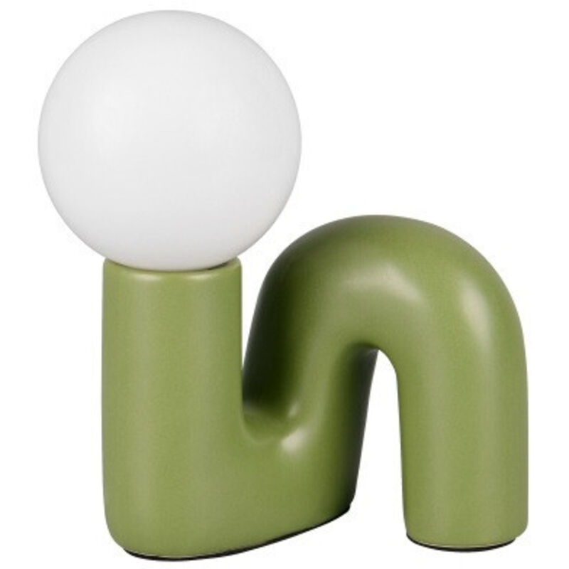 Lampe design, Lampe design en céramique pop Quinn Vert en Céramique, BOITE A DESIGN Lampe design, Lampe design en céramique pop Quinn Vert en Céramique, BOITE A DESIGN