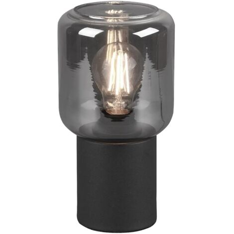 Lampe design, Lampe design en verre Nico Noir en Metal, TRIO
