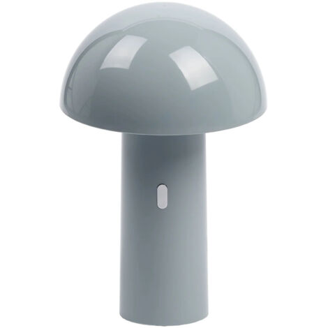Lampe design, Lampe rechargeable Capsule - Boite à design Gris en Metal, Aluminor