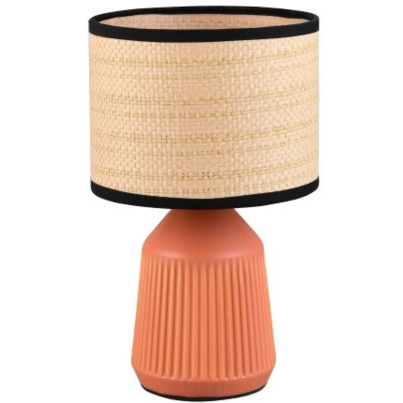Lampe design, Lampe vintage en céramique 26 cm Formentera Terracotta en Céramique, BOITE A DESIGN