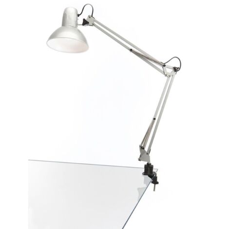 LAMPE D'ESTHÉTIQUE RÉGLABLE E27 POUR TABLE DE BUREAU AVEC PINCE