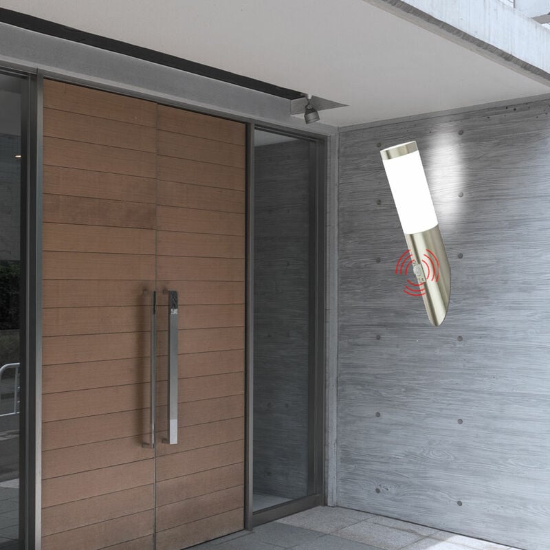 Etc-shop - Applique de maison extérieure lampe de détecteur de mouvement de jardin éclairage de véranda de balcon dans un ensemble comprenant des