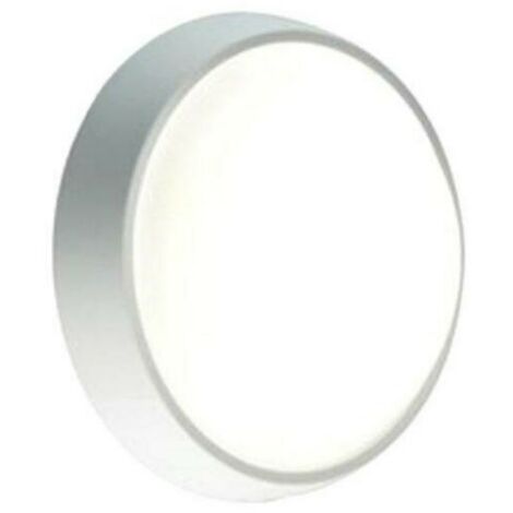 Lampe d'extérieur à LED intégrée blanche de 8 watts