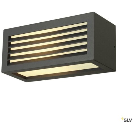 Lampe d'extérieur Box L E27 anthracite - 232495
