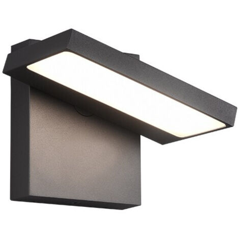 Lampe d'extérieur Horton anthracite orientable - 226360142