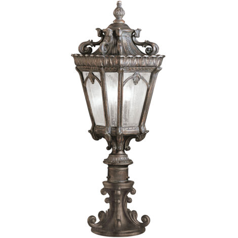 Lampe d'extérieur, lampe de jardin, éclairage de chemin, lampadaire, lanterne, H 67 cm, 1 flamme