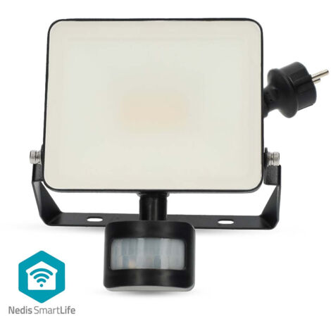 LAMPE D'EXTÉRIEUR SMARTLIFE  CAPTEUR DE MOUVEMENT  1620 LM  WI-FI  20 W  BLANC CHAUD À FRAIS  3000 - 6500 K  ALUMINIUM 
