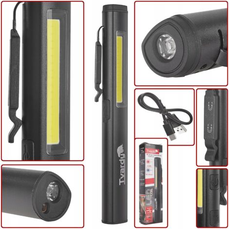 Lampe d'inspection d'atelier avec aimant LED COB 5