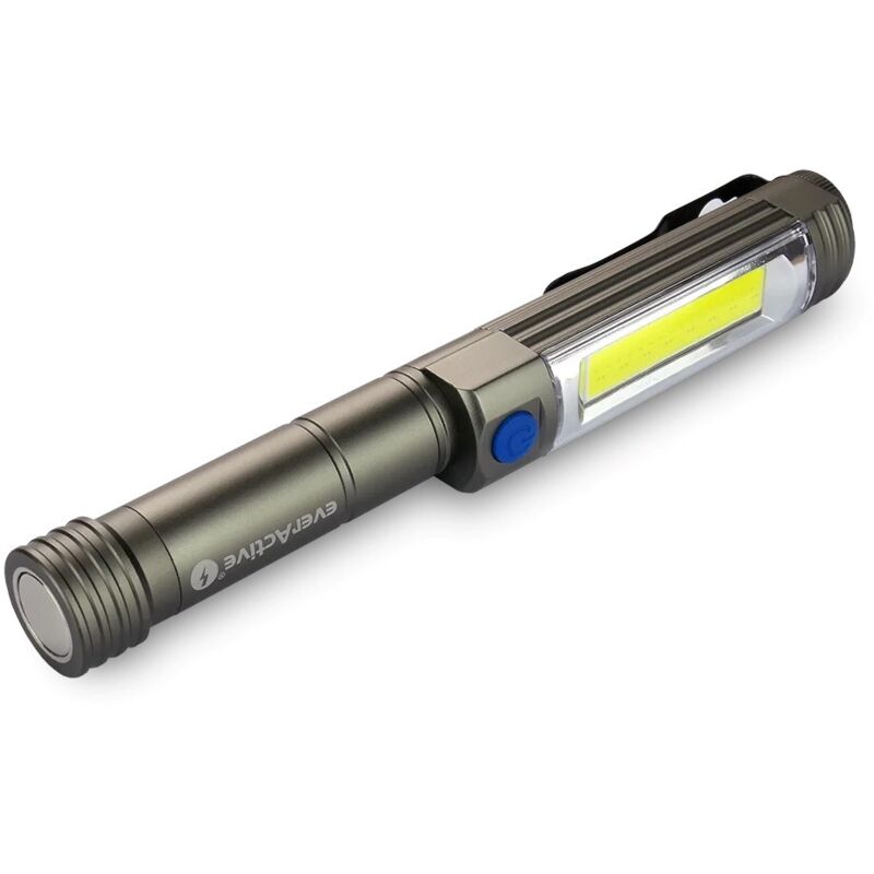 A Place For Everything - everactive lampe d'atelier led cob 5 w 400 lumens - faisceau lumineux puissant, étanche, magnétique, BOîTIER en aluminium,