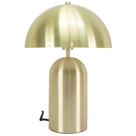 Lampe dôme Atomic métal Hauteur 34cm