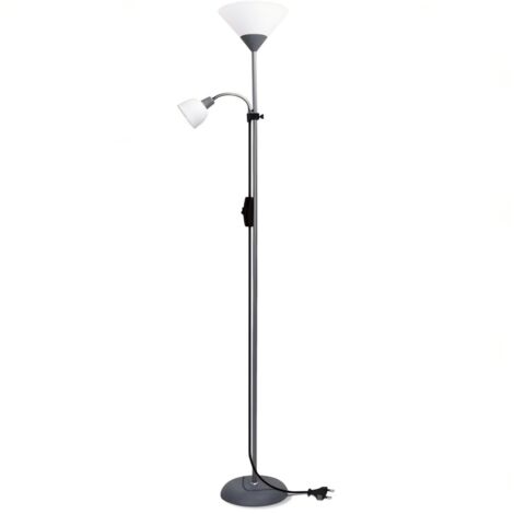 Lampe double lampe, douille E27+E14, sans lampe, pour le salon et le bureau