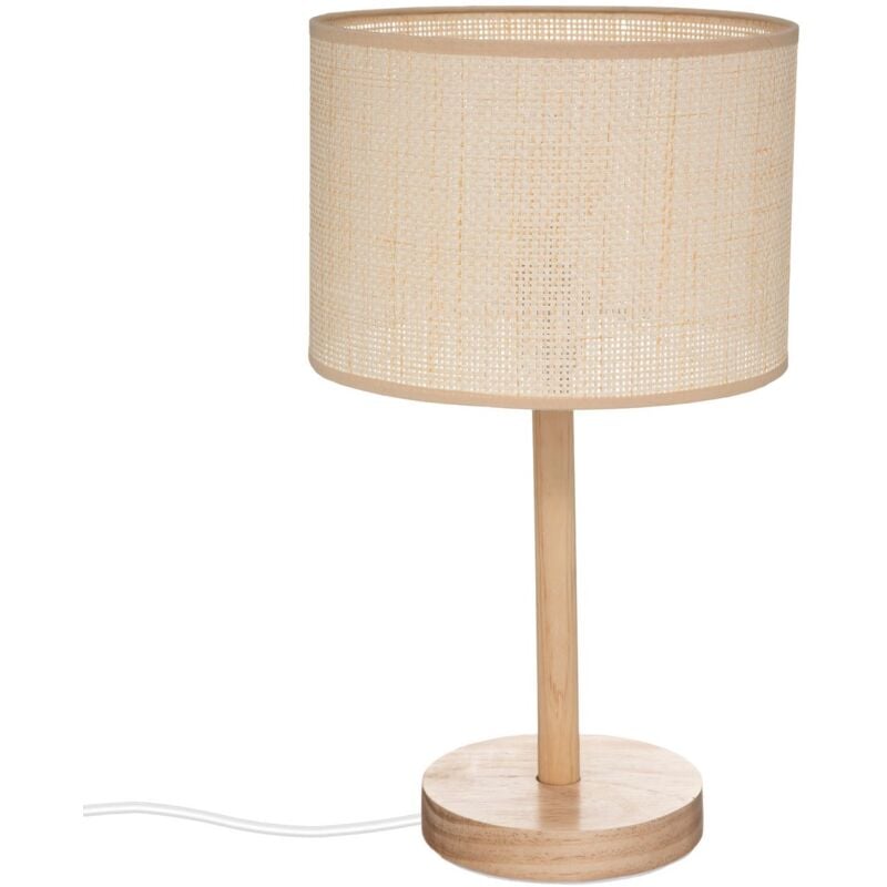 Atmosphera - Lampe Droite Della H42 Beige