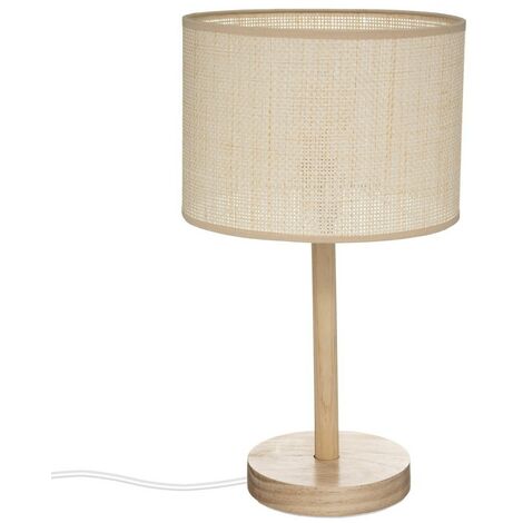 Lampe droite Della naturel H42