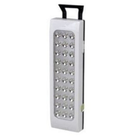 Lampe D'urgence Dp 30 Led Blanc Rechargeable Torche Portable 3w 1600mah