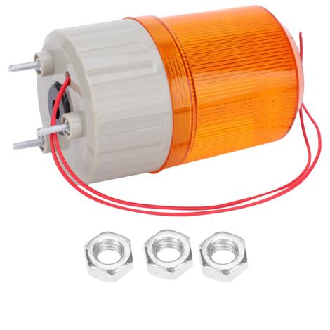 Lampe d'urgence LED avec alarme sonore modèle BEM-1081J 220VAC jaune