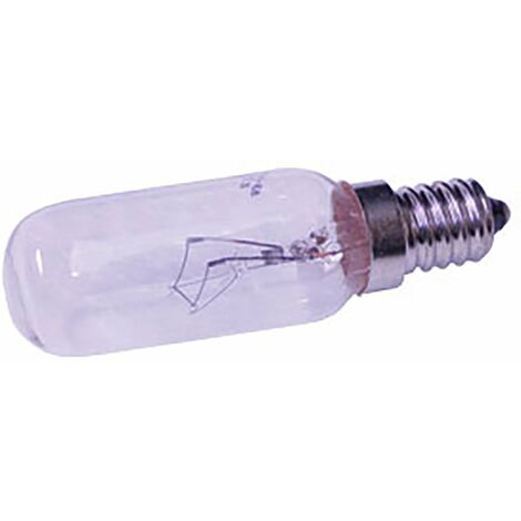 LAMPE E14 40W VERRE LONG ET ETROIT POUR HOTTE FAGOR - 95X6005