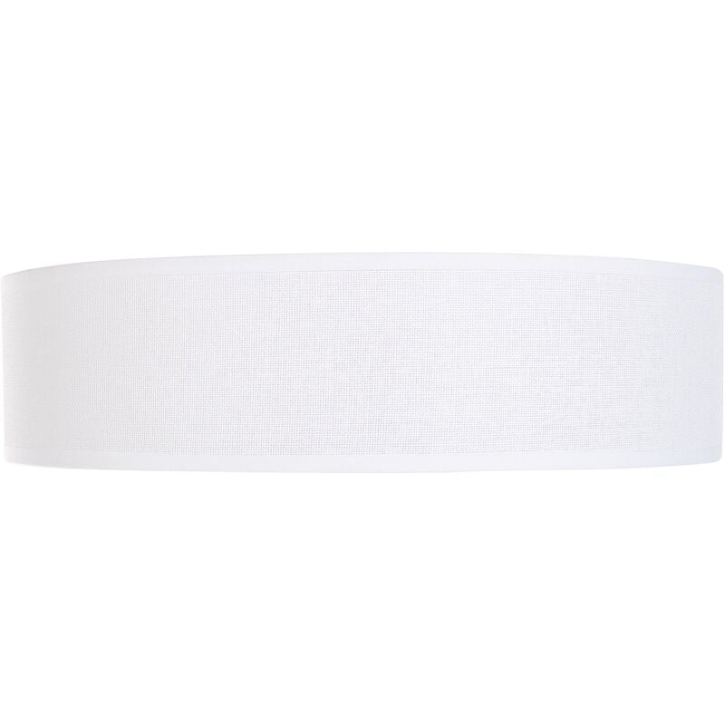 Beliani - Lampe Elégante Plafonnier Rond en Papier Blanc Magno