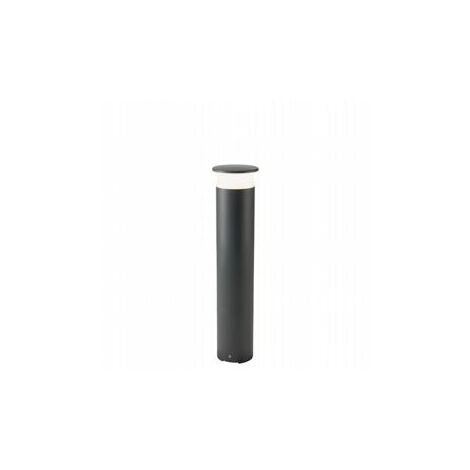Lampe en Aluminium Moulé avec Diffuseur Opalin - Éclairage LED 9W - Lumière Naturelle - IP65 graphite