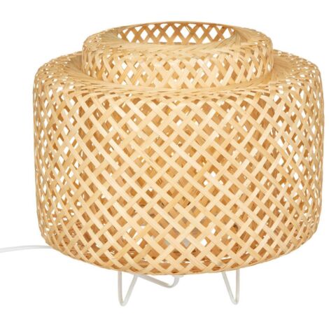 Lampe en bambou Liby naturel Atmosphera