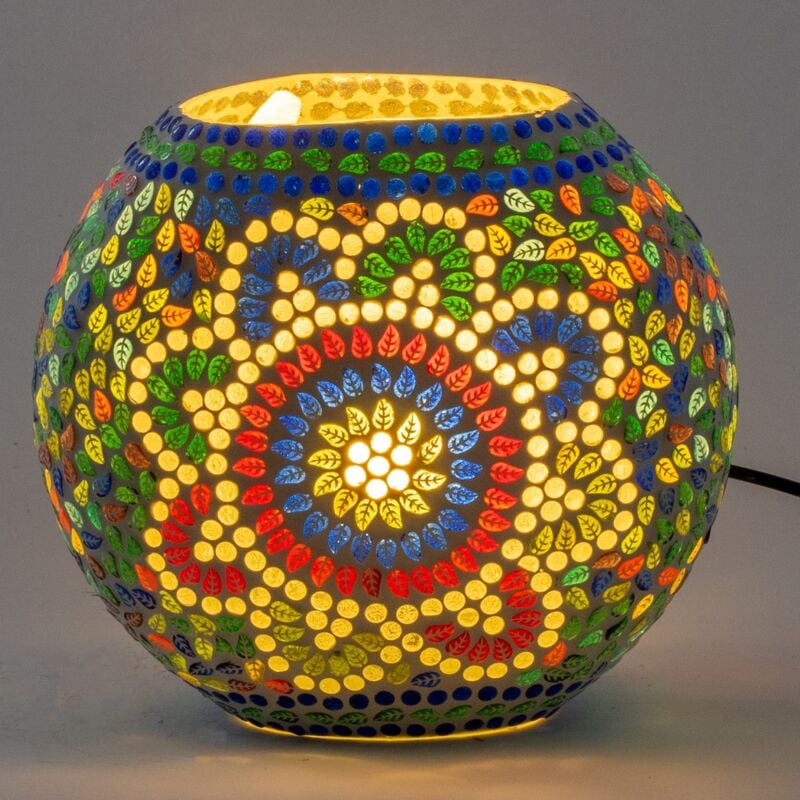 Signes Grimalt - Lampe en cristal multicolore pour une décoration moderne, un éclairage créatif et une atmosphère attrayante à la maison