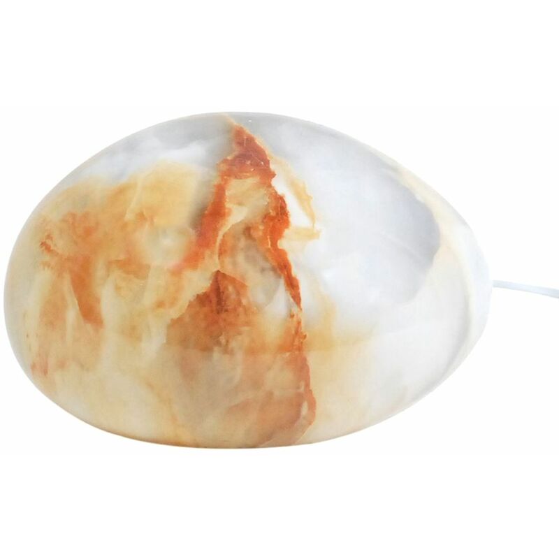 Lampe en forme de pierre