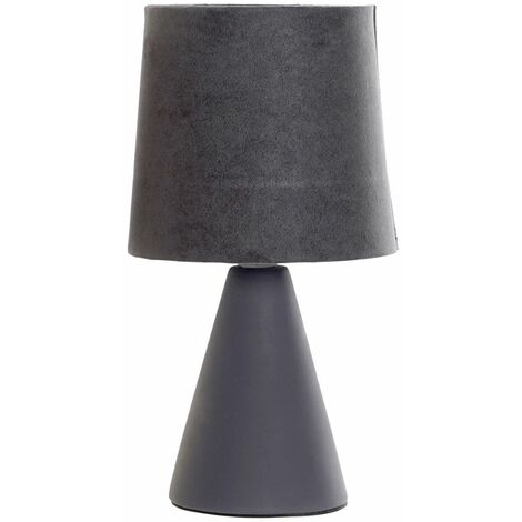 Lampe en Grès Gris foncé 25 cm